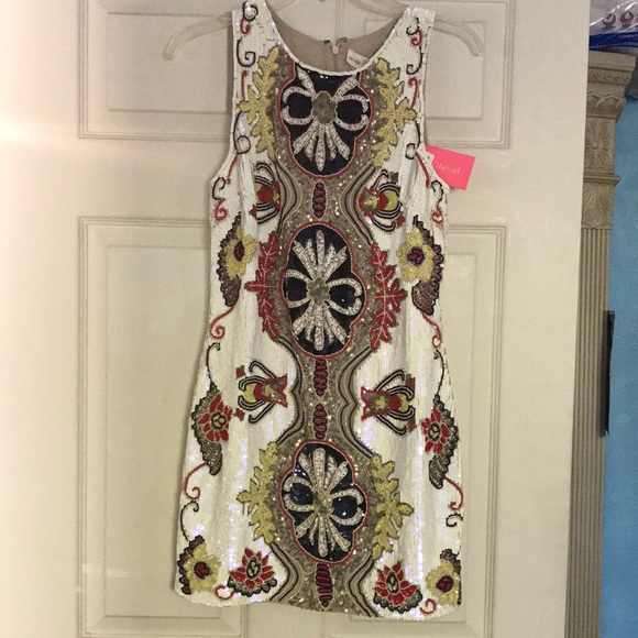 Needle & Thread Dresses & Skirts - Needle&Thread Multi Sequined Party